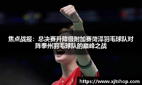 焦点战报：总决赛升降级附加赛菏泽羽毛球队对阵泰州羽毛球队的巅峰之战